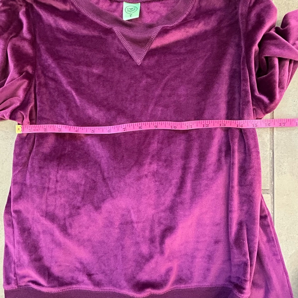 Honeydew‎ Intimates Deep Purple Velvet 2 Piece Relaxed Fit Set Sz S - Picture 13 of 14